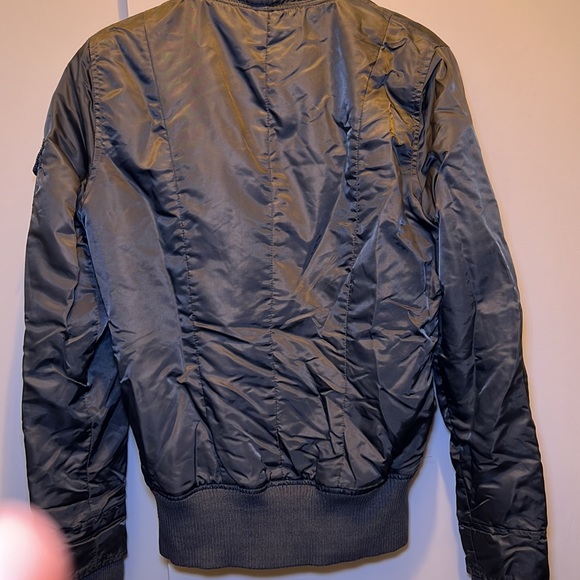 Size medium grey bomber jacket - Picture 3 of 3
